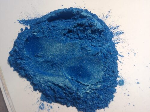 Metallic pigments Turquiose
