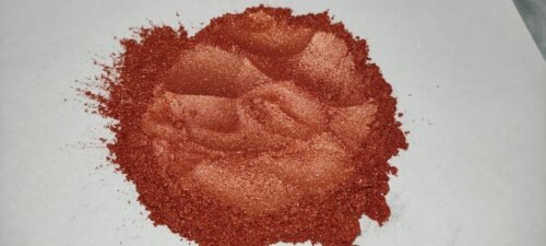 Metallic pigments Red wine